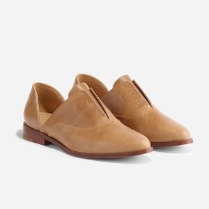 Nisolo Tan Leather Flats